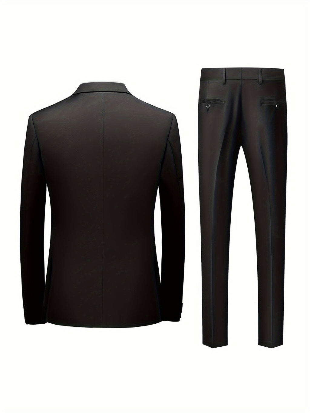Men's Suit Set | Notch Lapels & Two-Button Jacket