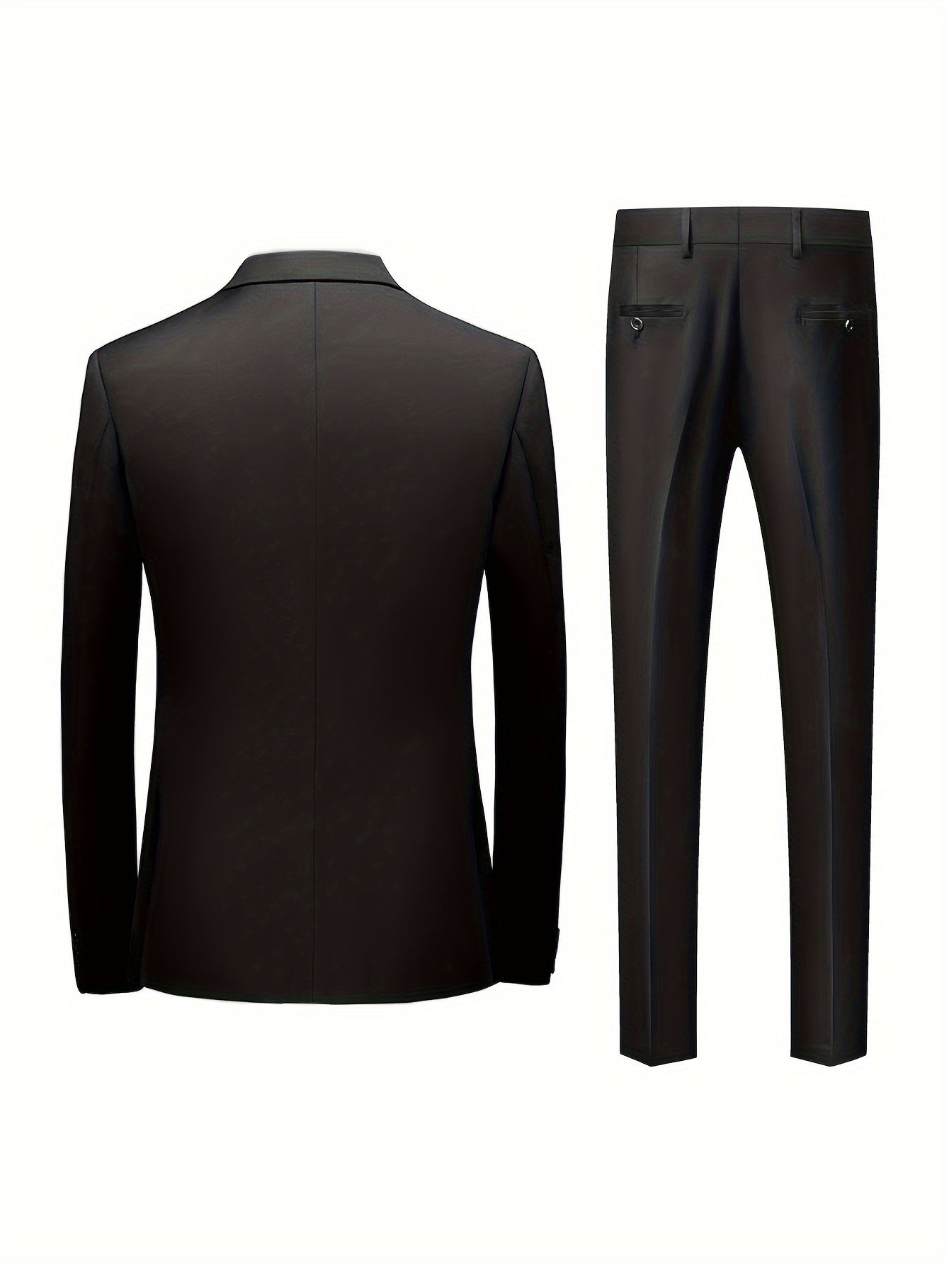 Men's Suit Set | Notch Lapels & Two-Button Jacket