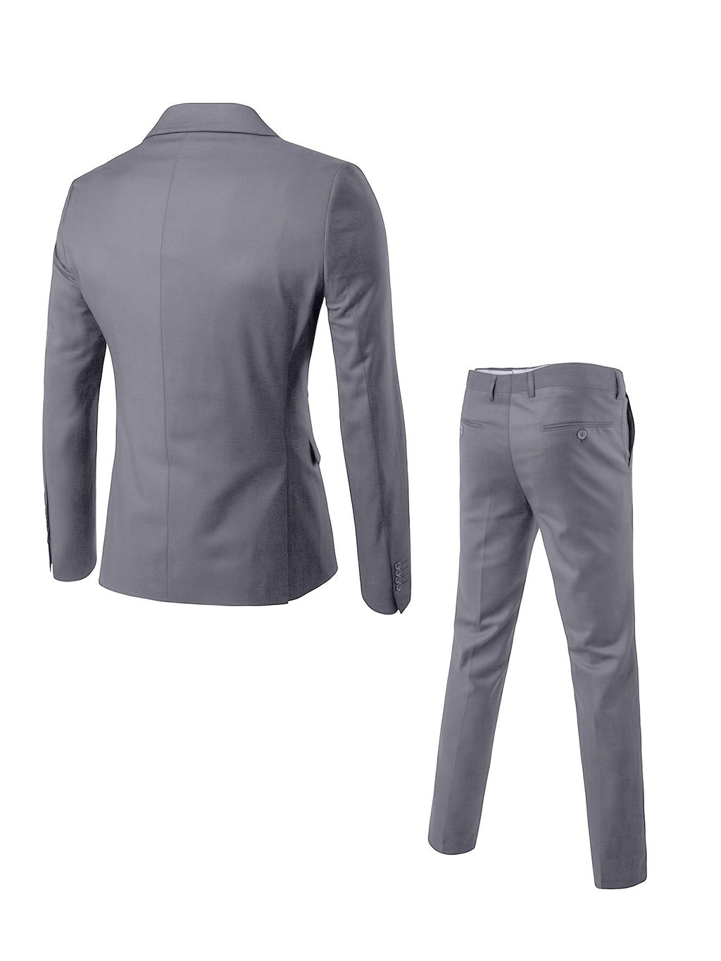 Men's Suit Set | Notch Lapels & Two-Button Jacket