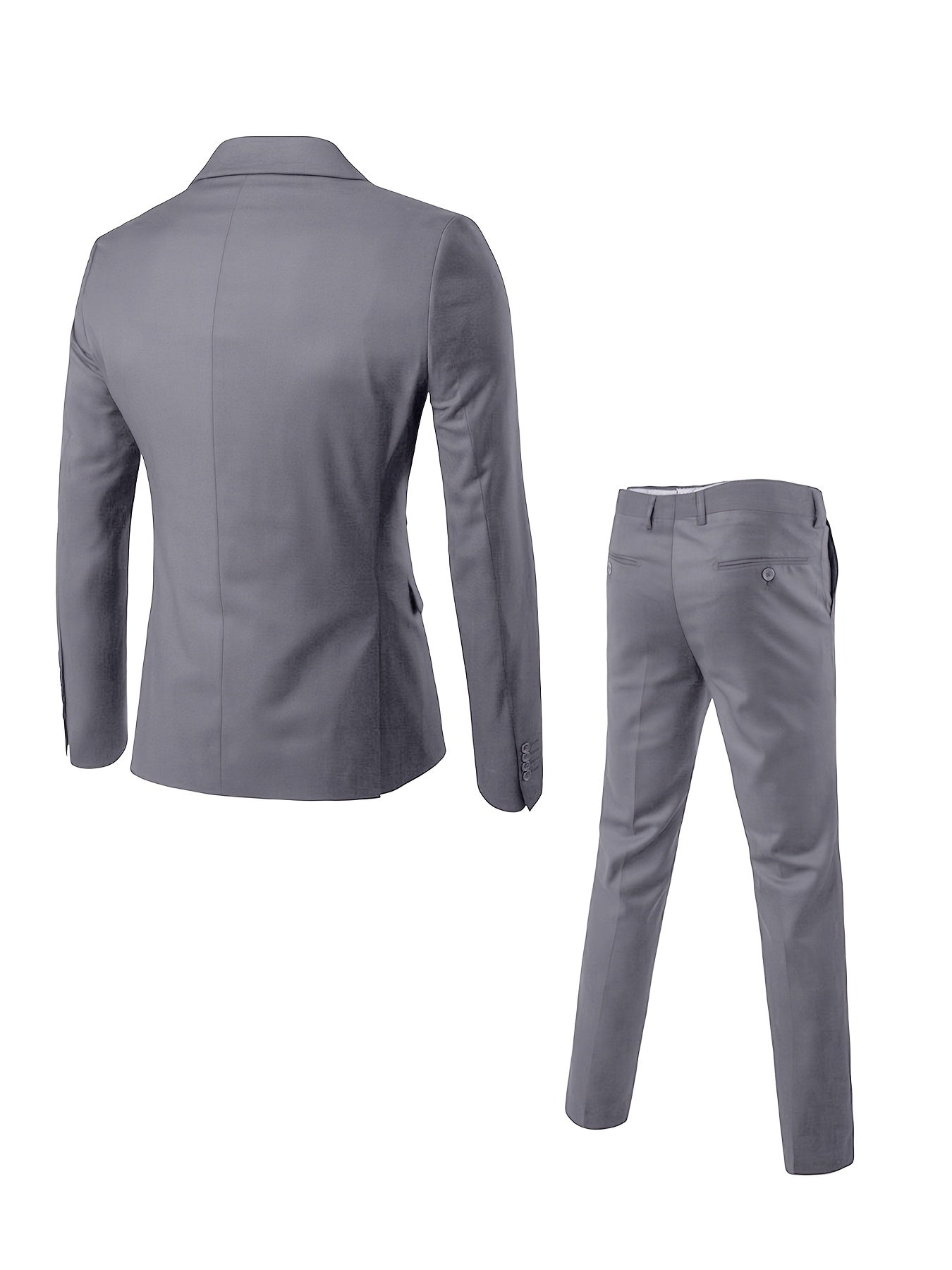 Men's Suit Set | Notch Lapels & Two-Button Jacket