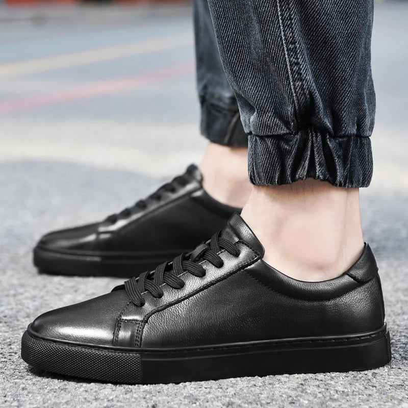 Otis | Men's Lace-Up Leather Derby Skate Shoes