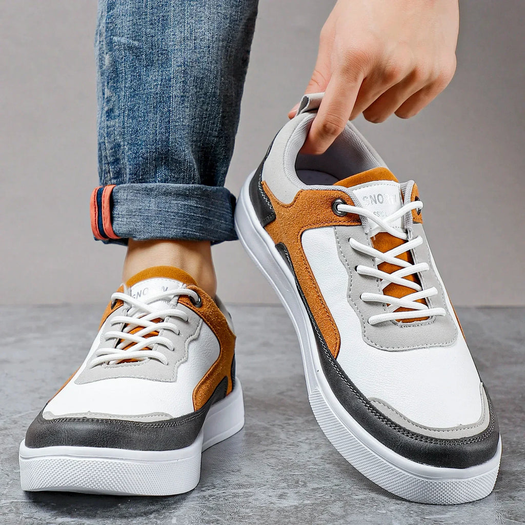 Silas | Men's Colourblock Low-Top Skate Shoes