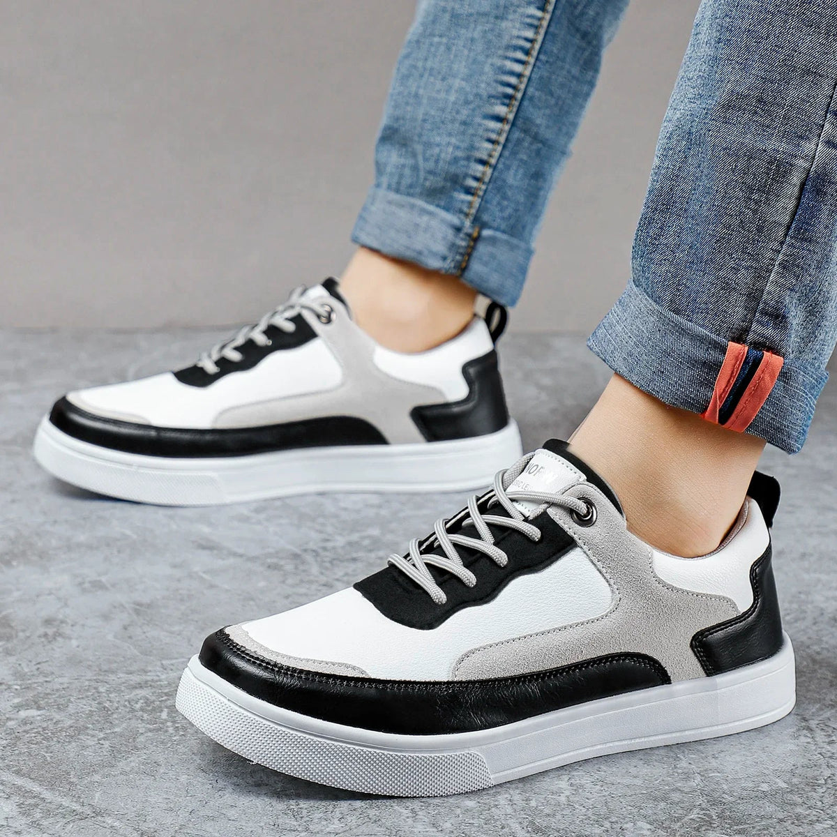 Levi | Men's Colourblock Low-Top Skate Shoes