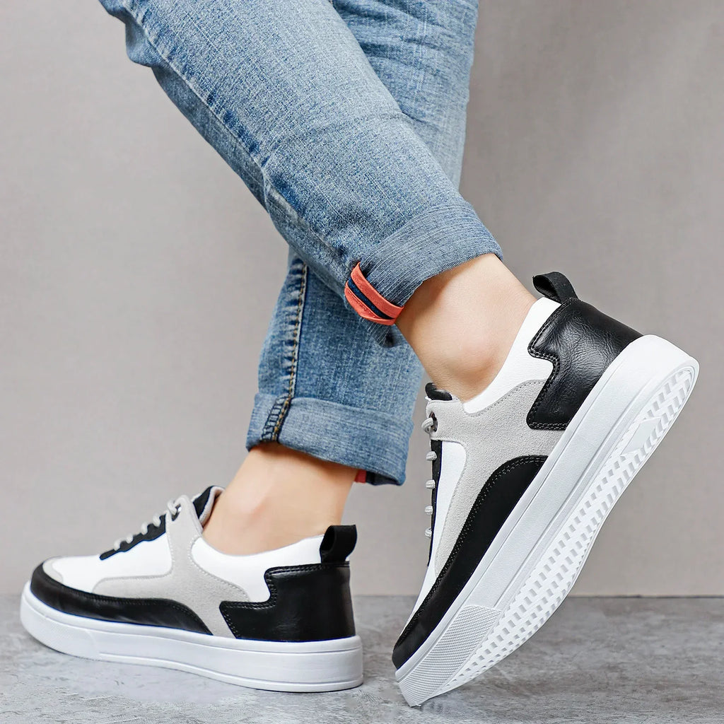 Silas | Men's Colourblock Low-Top Skate Shoes