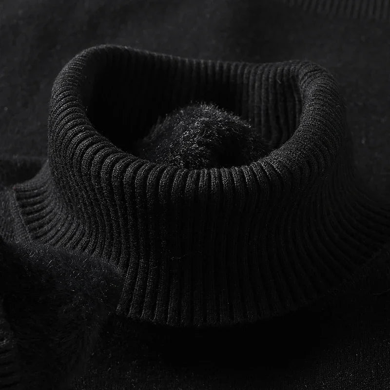 Men's Sweater | Refined Turtleneck Warmth