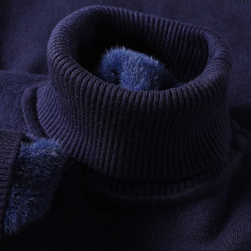 Men's Sweater | Refined Turtleneck Warmth