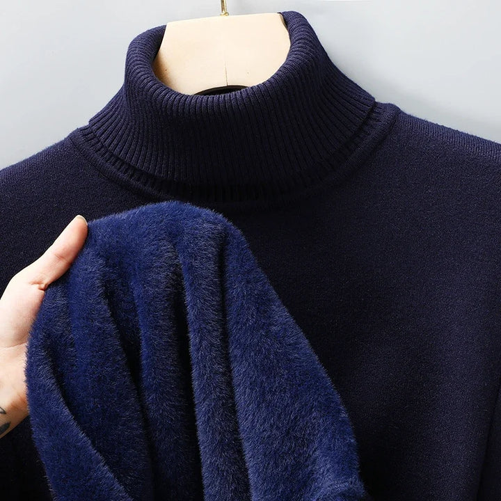 Men's Sweater | Refined Turtleneck Warmth