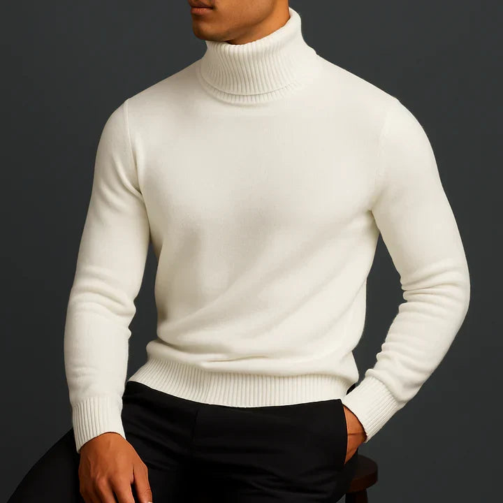 Men's Sweater | Refined Turtleneck Warmth