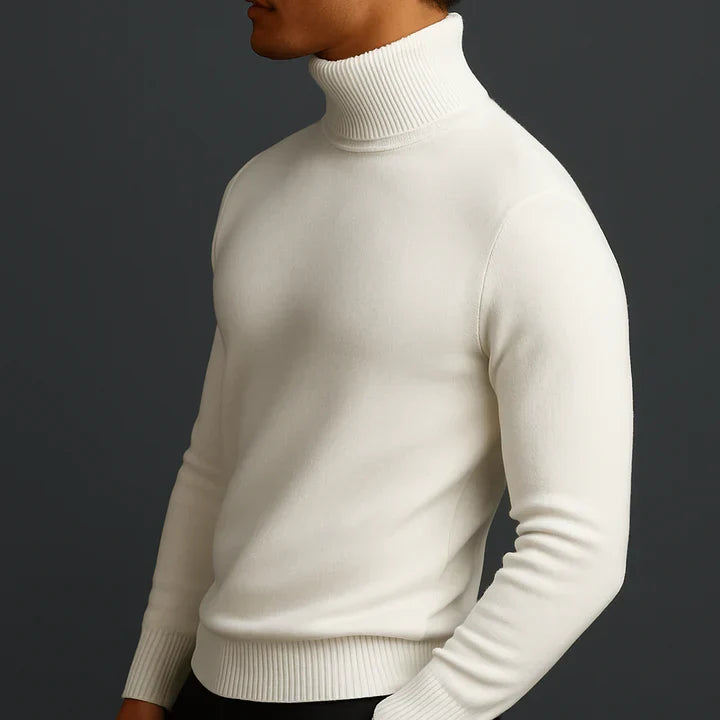 Men's Sweater | Refined Turtleneck Warmth