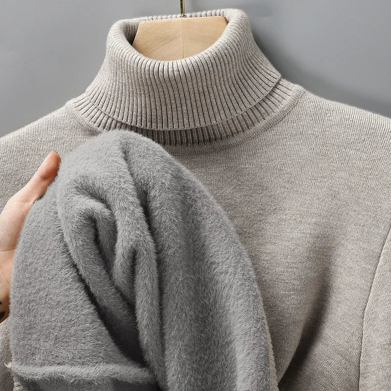 Men's Sweater | Refined Turtleneck Warmth