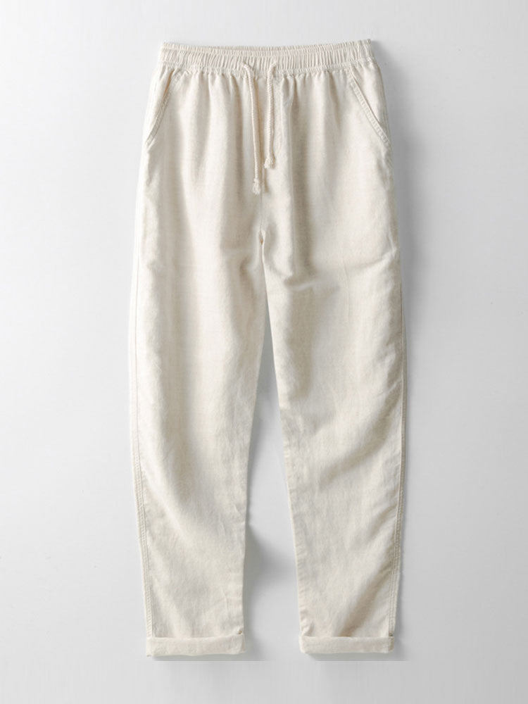 Men's Two-Piece Blend Tracksuit | Stand Collar & Drawstring Pants