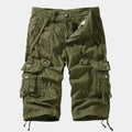 Men's Utility Cargo Shorts | Belt & Flap Pockets