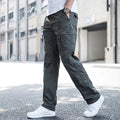 Men's Utility Cargo Pants | Elastic Waist & Zip Pocket