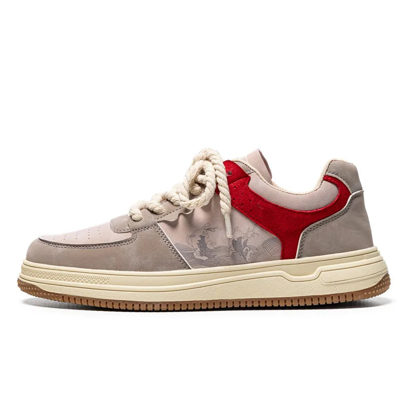 Victor | Men's Panelled Low-Top Skate Shoes