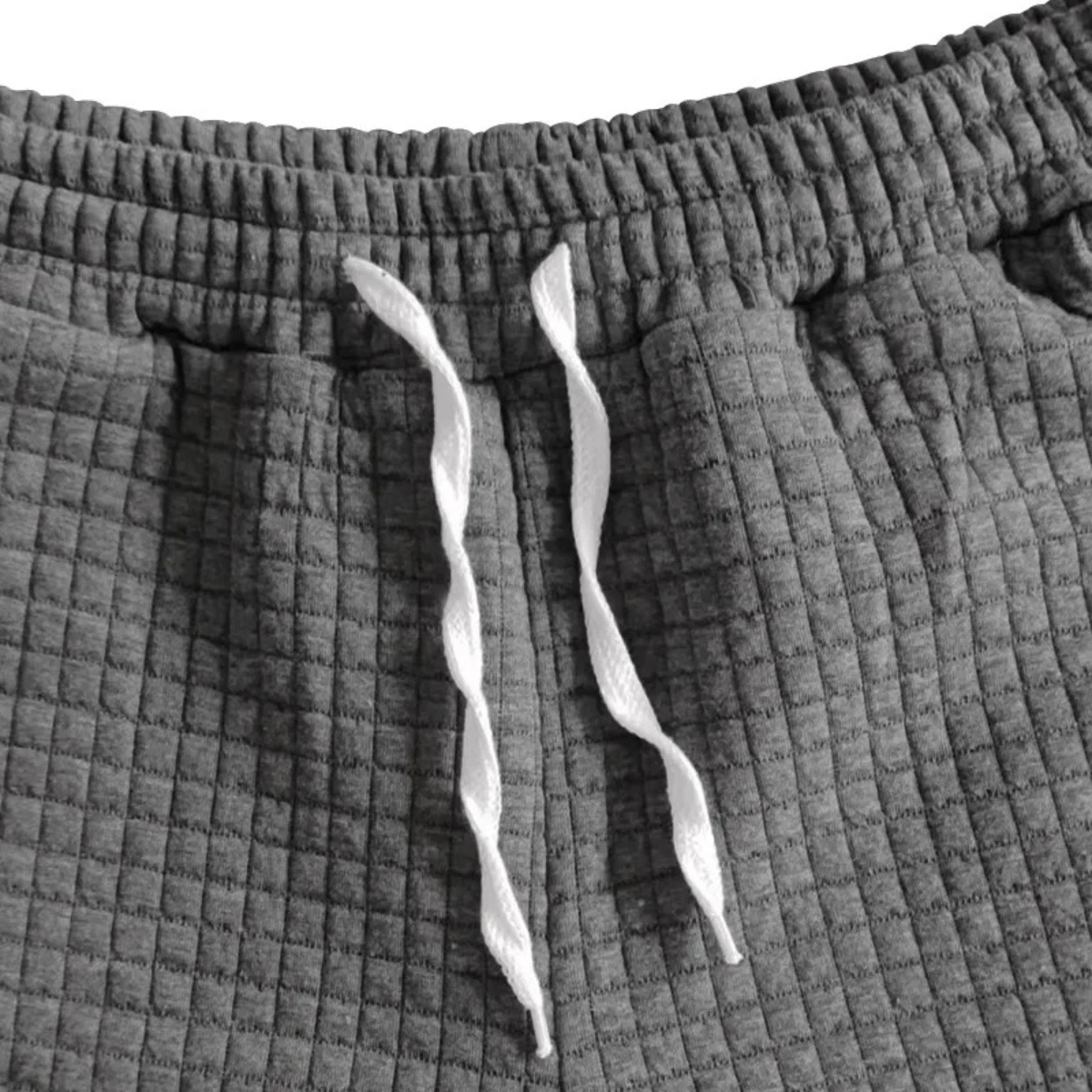 Men's Waffle Knit Polo and Shorts Set | Relaxed Summer Co-Ord