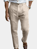 Men's Tapered Pants | Button Fly & Belt Loops